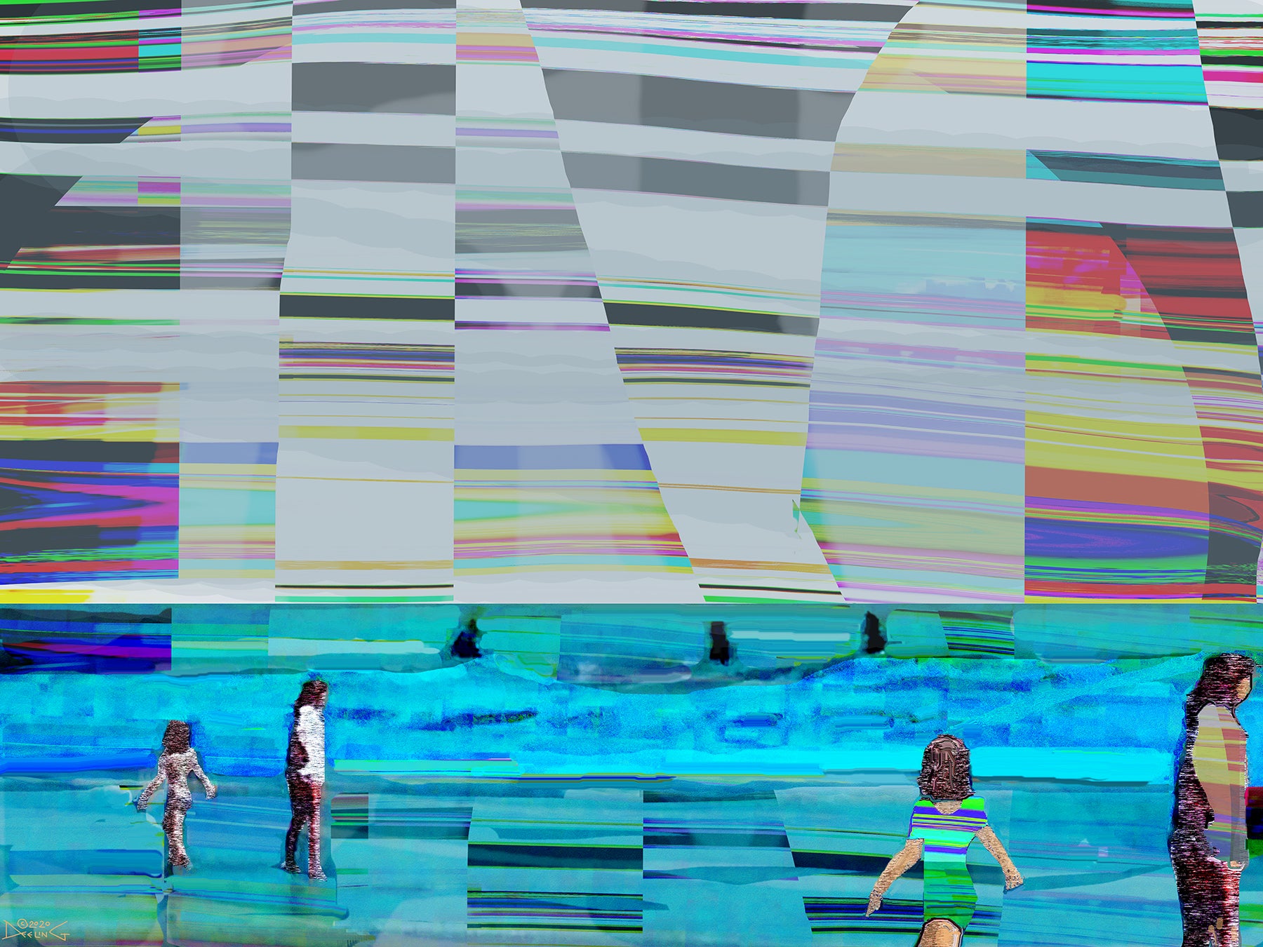 Beach Walk by Deeling C. Gregory