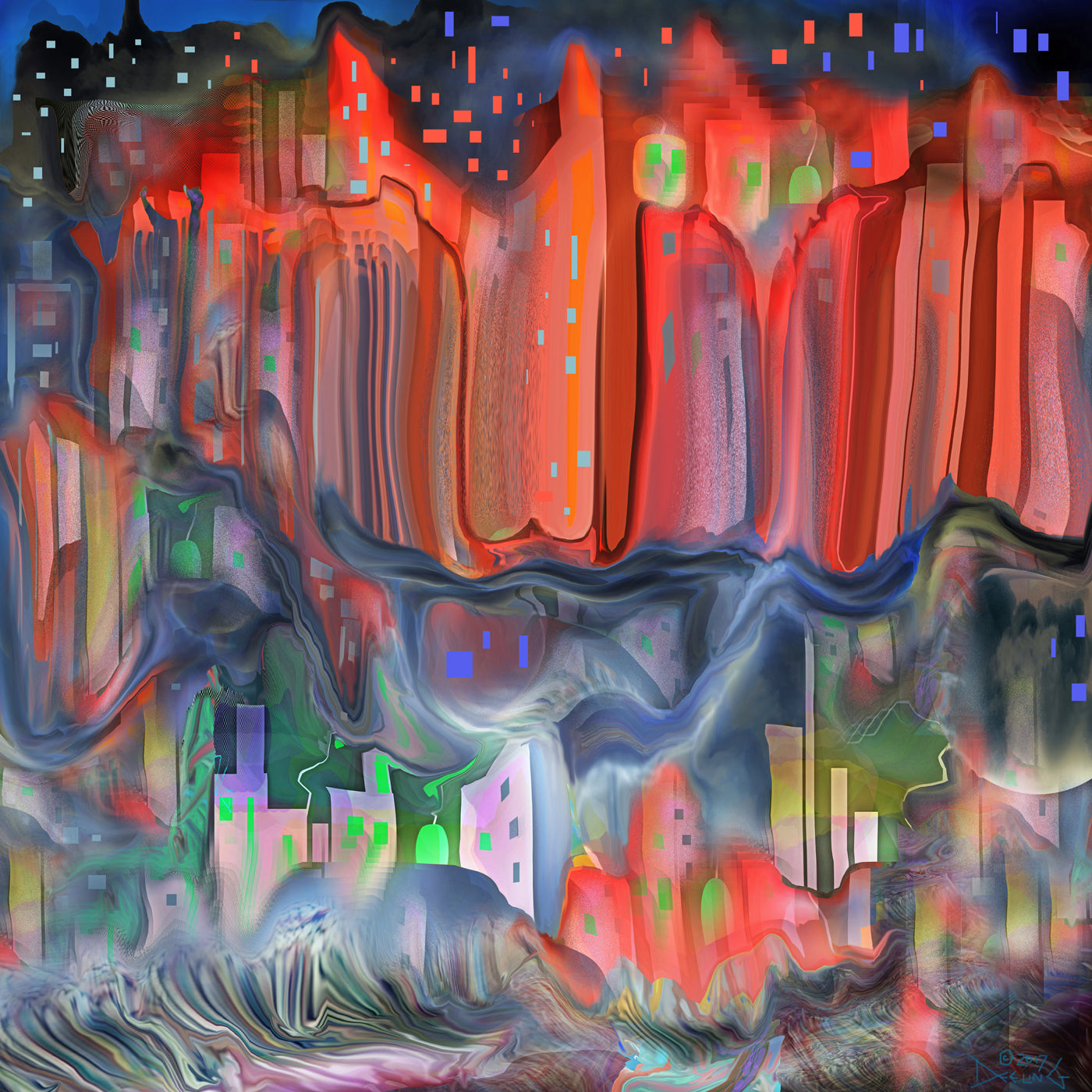 Boogie Bright Night 5.2 2017 by Deeling C. Gregory