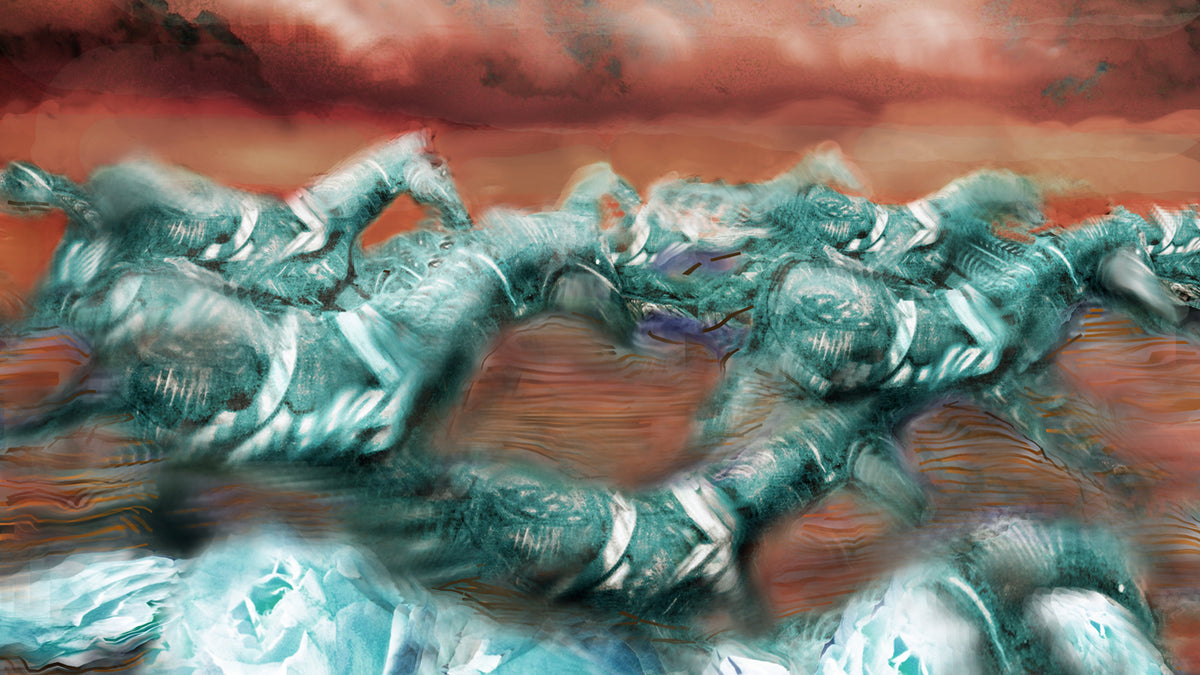 Copper and Blue 2016 by Deeling C. Gregory
