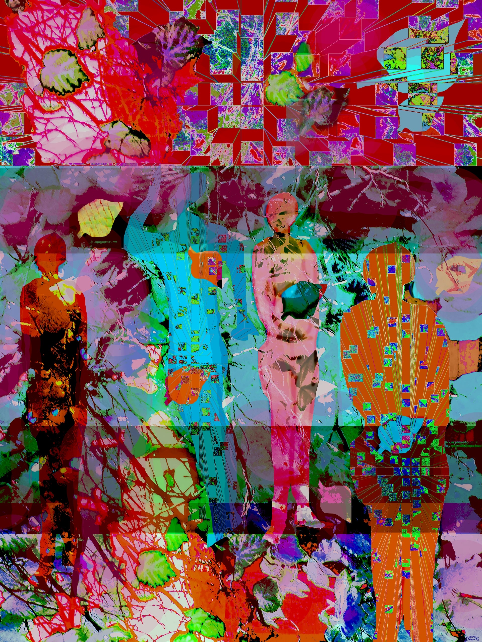 Falling Leaves, No. 3 by Deeling C. Gregory