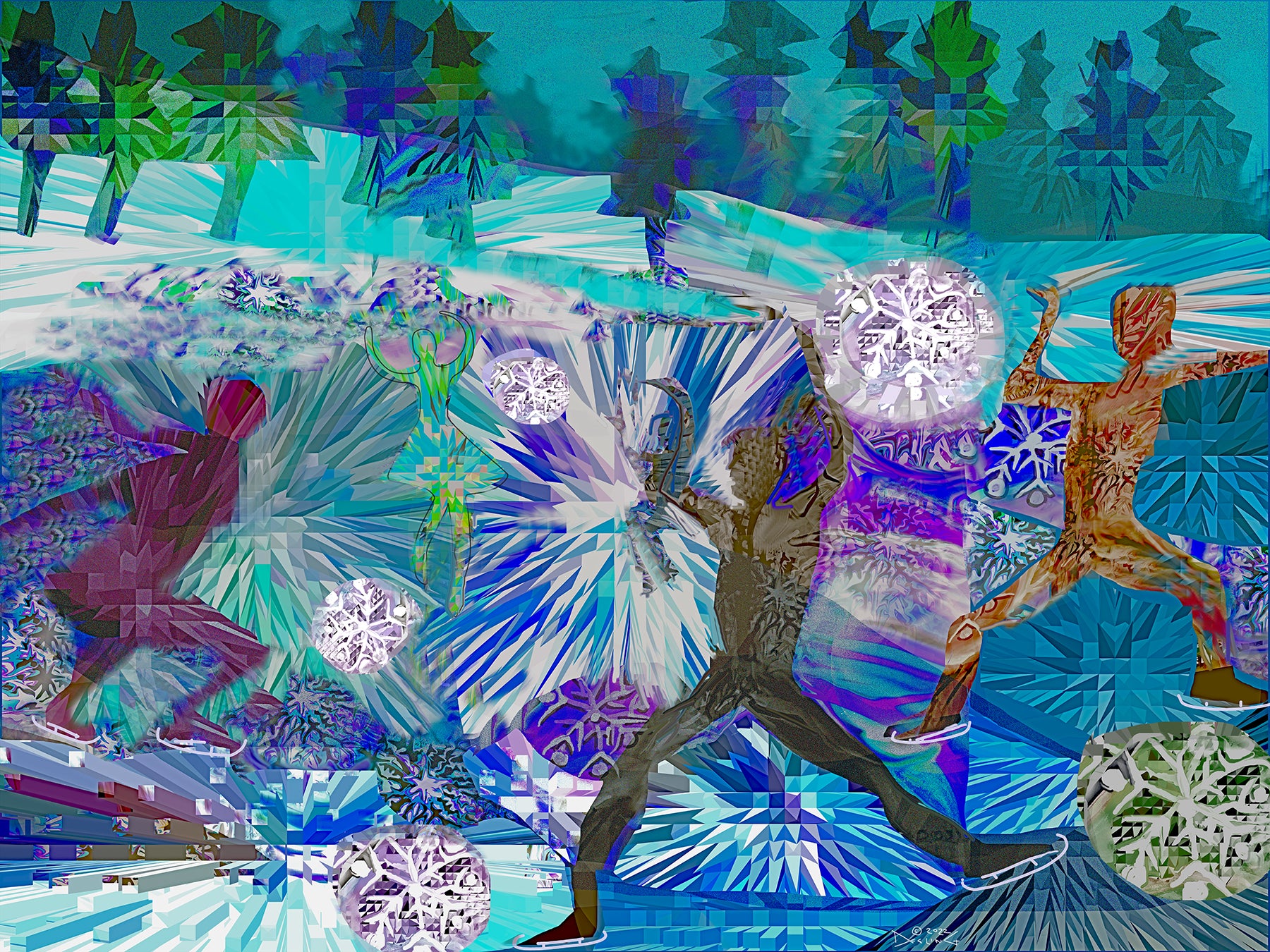 Free Skate, No. 5 by Deeling C. Gregory