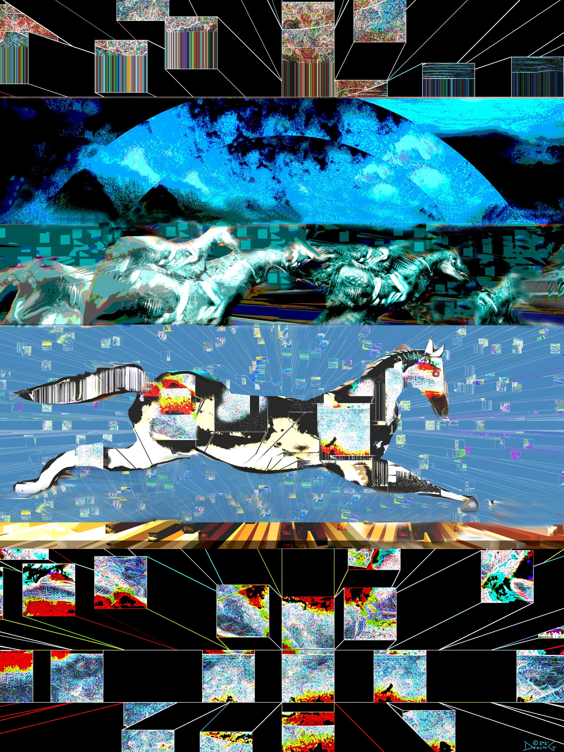 Horses, No. 2 by Deeling C. Gregory