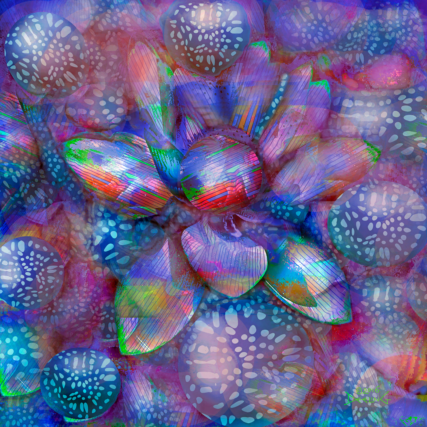 Lotus Grape 2016 by Deeling C. Gregory