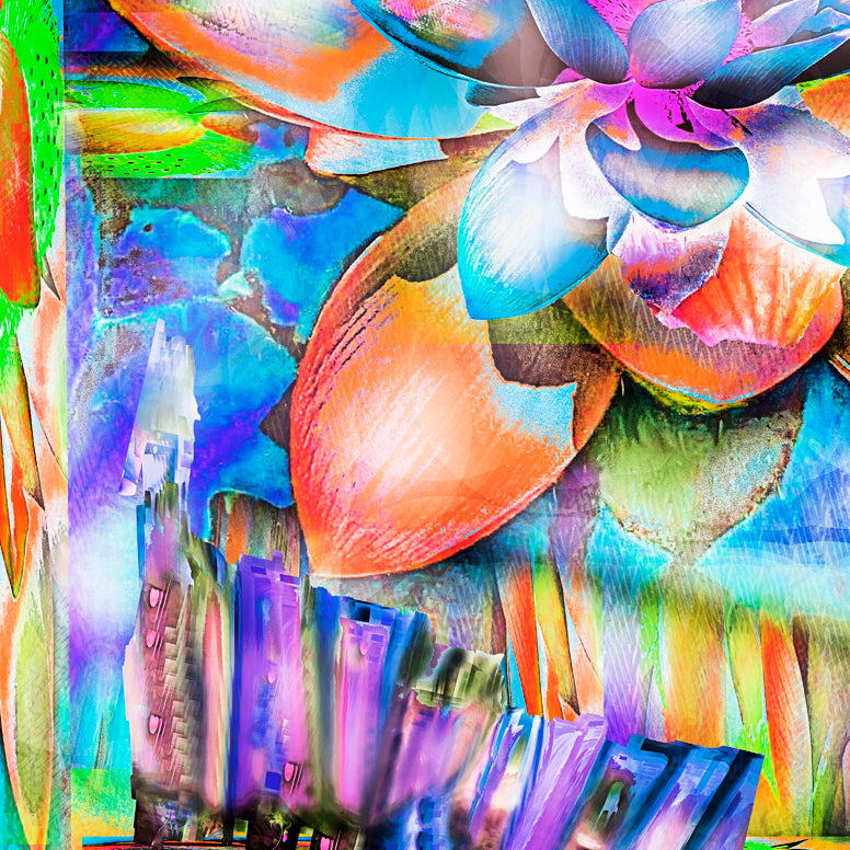 Lotus Lingers 2017 by Deeling C. Gregory