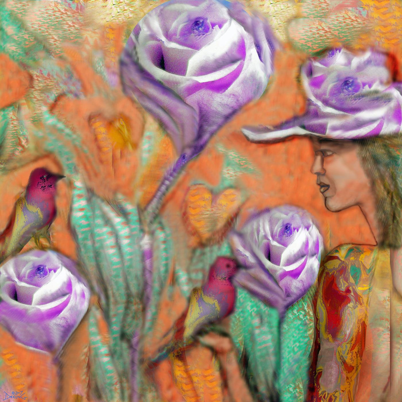 Mango Rose 2017 by Deeling C. Gregory