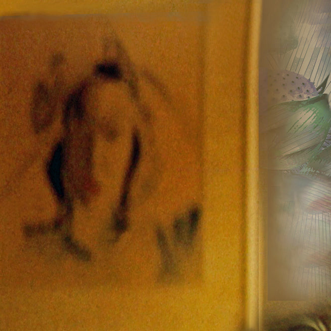 Manoa Memories 6.4 2017 The Thinker with Rose and Lotus by Deeling C. Gregory