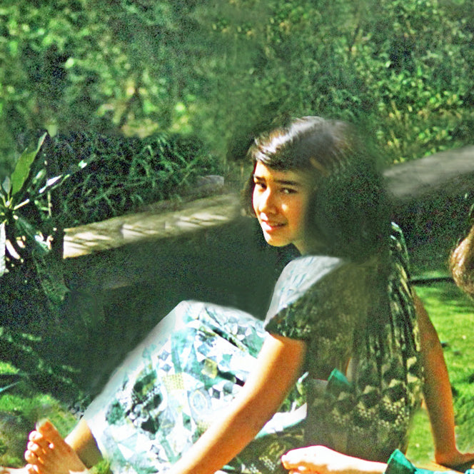 Manoa Memories 6.7 Father and Two Daughters 2017 by Deeling C. Gregory