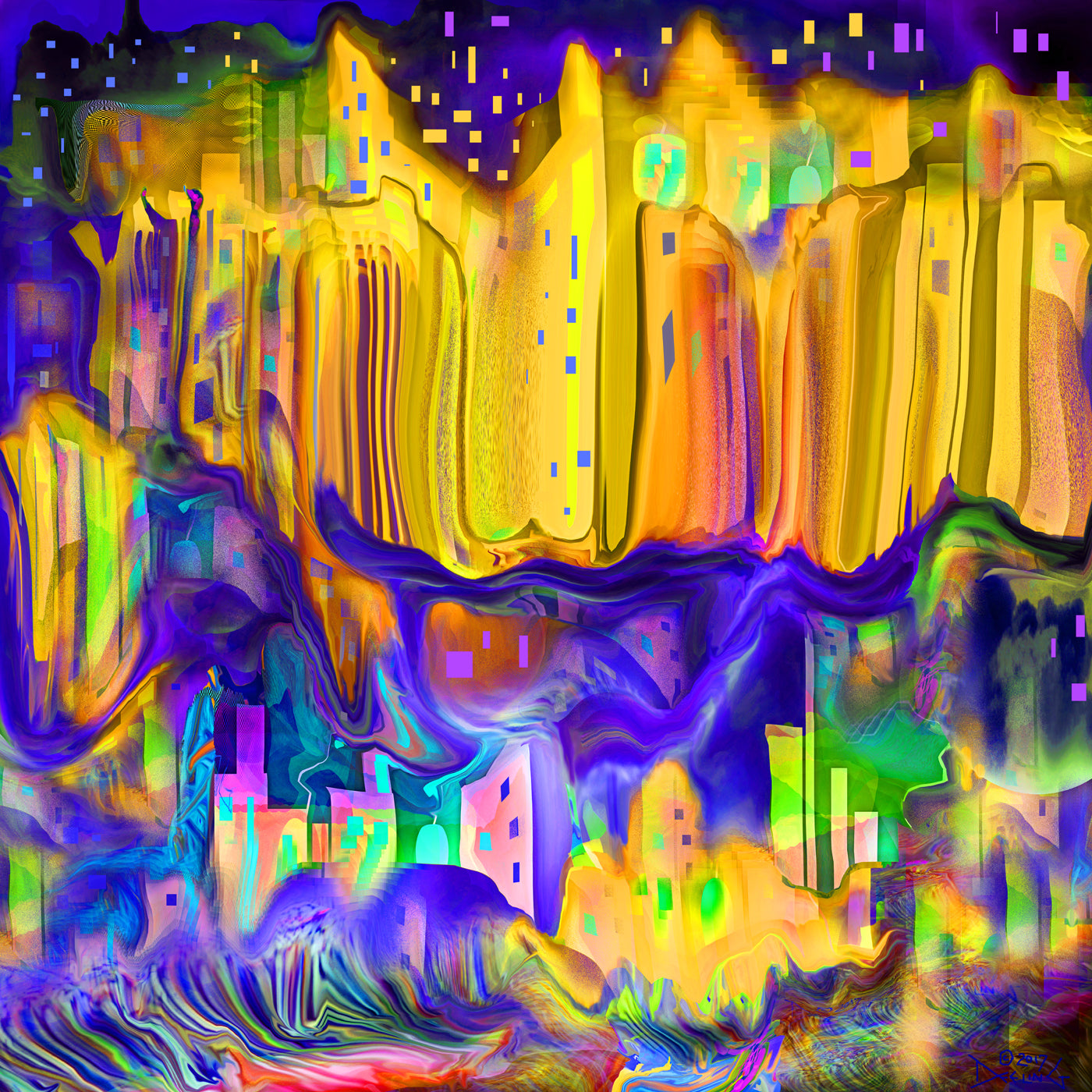 Night Lights 2017 by Deeling C. Gregory