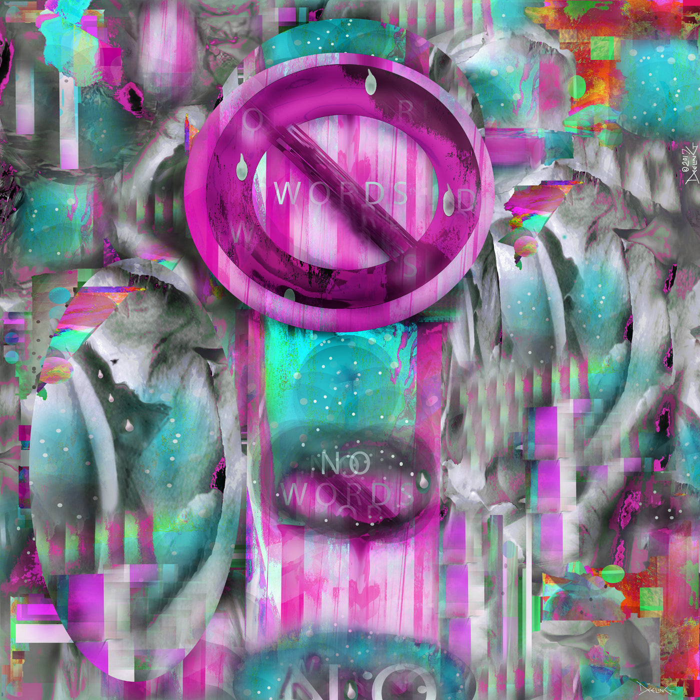 No Words 2017 by Deeling C. Gregory