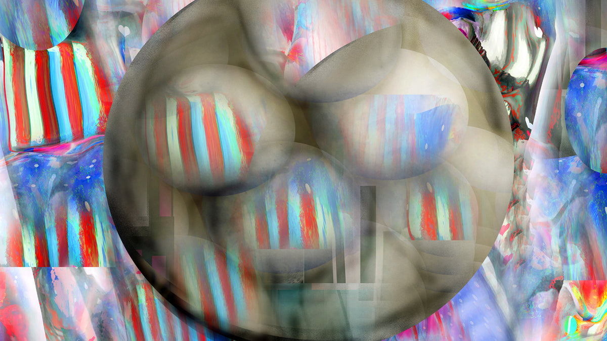Red, White, and Blurred 2017 by Deeling C. Gregory