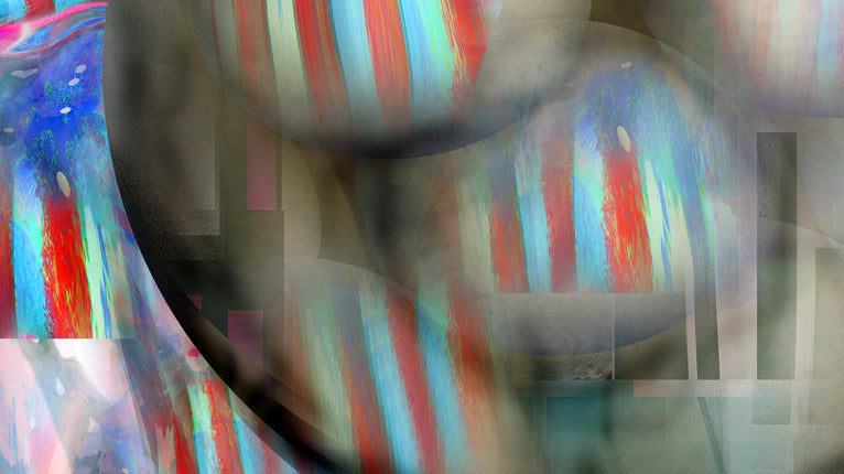 Red, White, and Blurred 2017 by Deeling C. Gregory