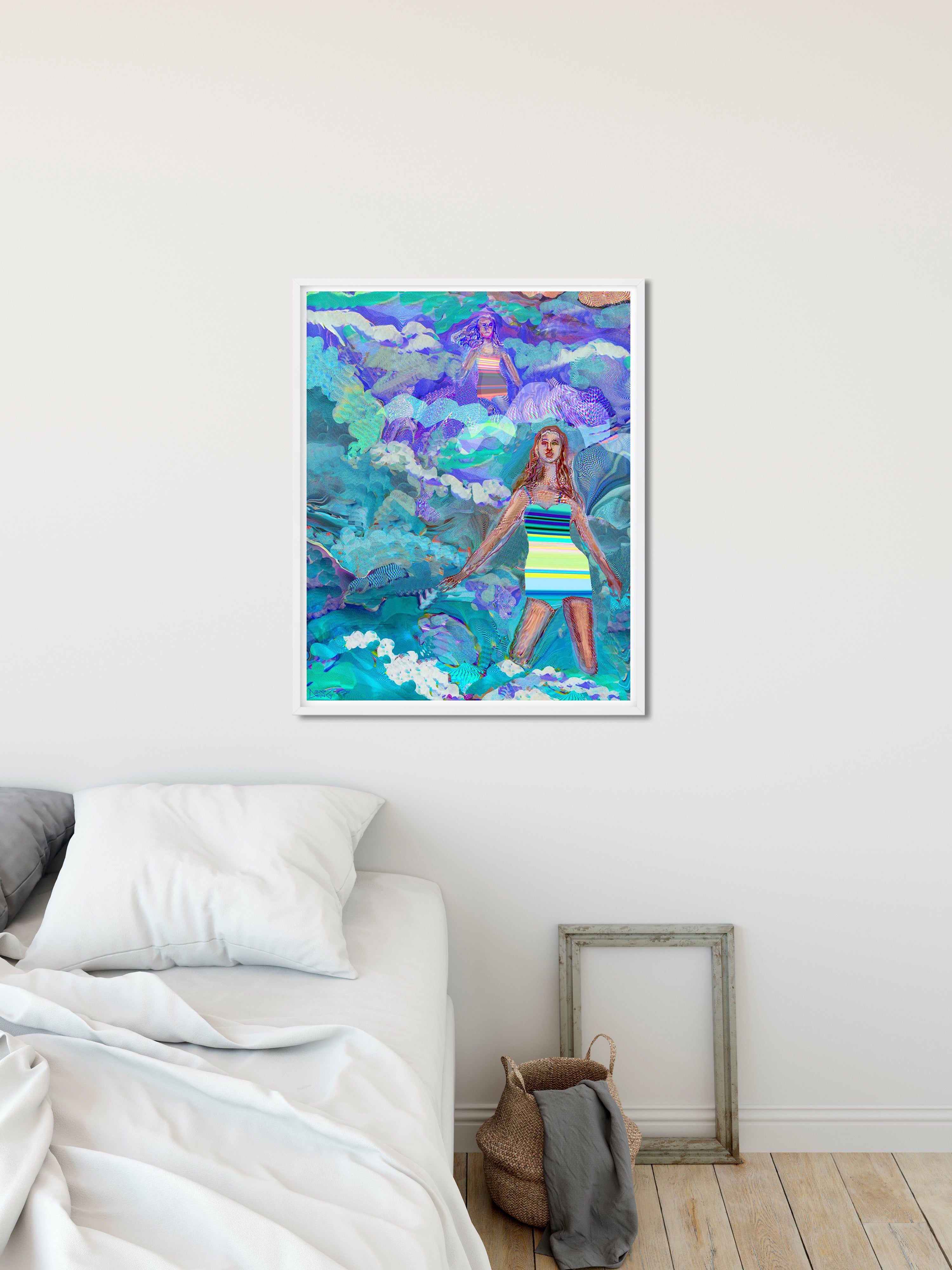 High Tide Archival Art Print by Deeling