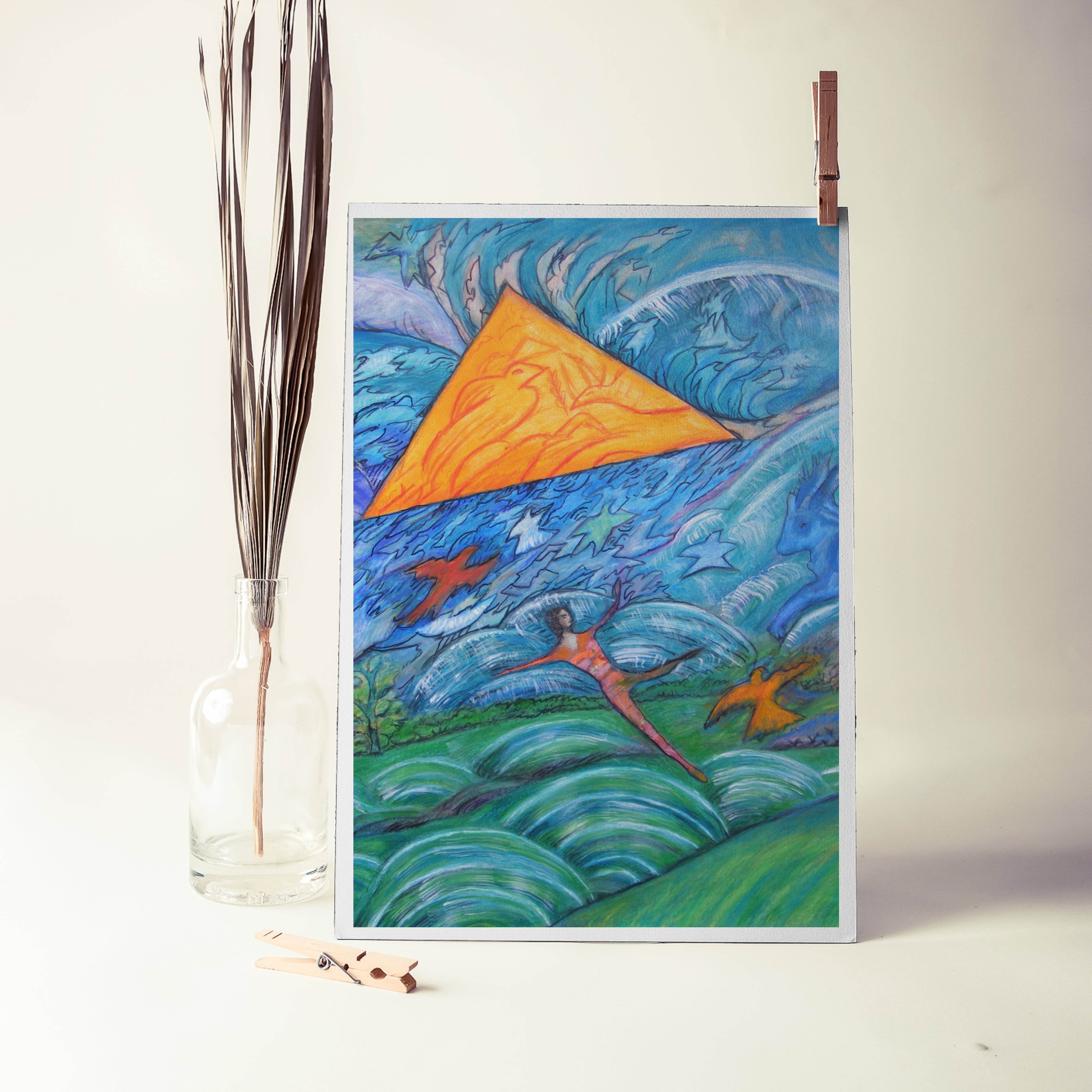 Cuckoo Archival Art Print by Deeling