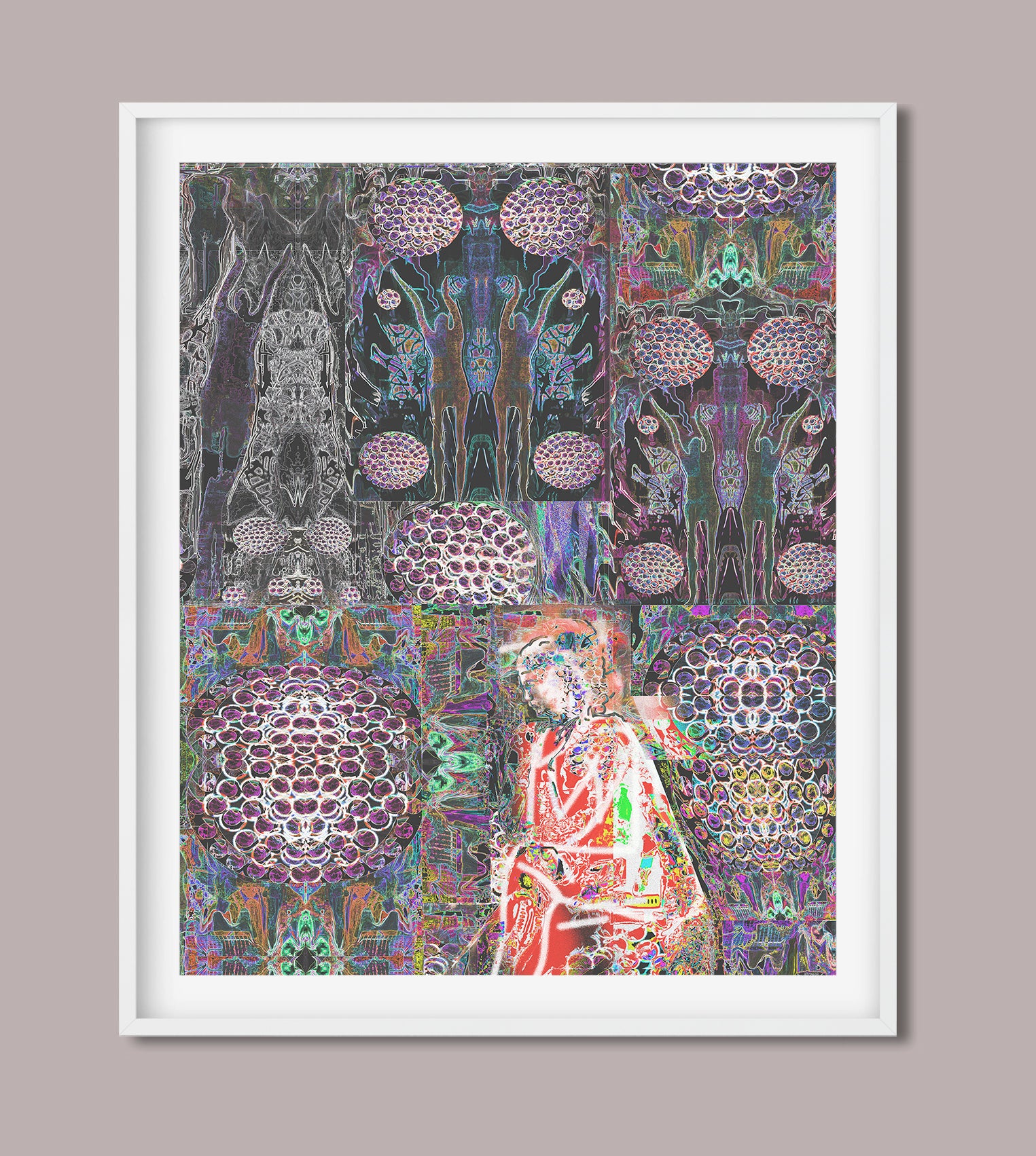 Mosaic No. 2 Archival Art Print by Deeling