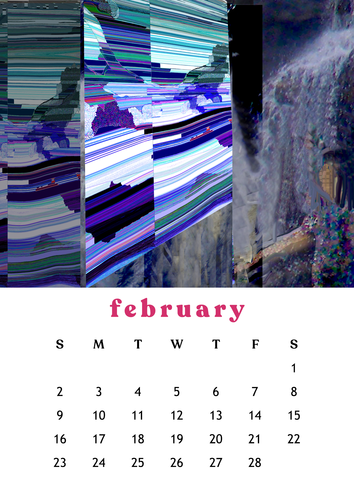 2025 12-Month Art Print Calendar [SOLD OUT!] by Deeling