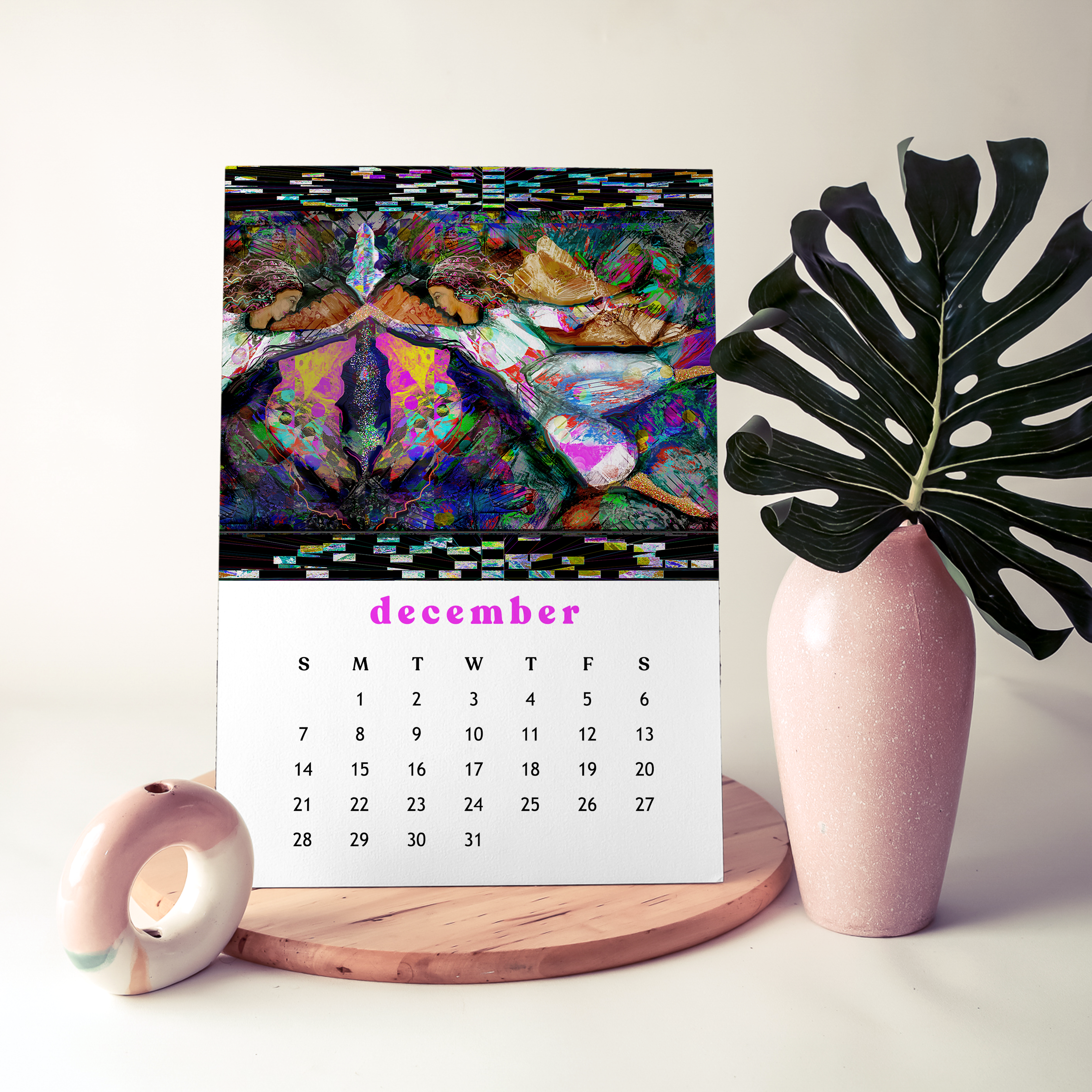 2025 12-Month Art Print Calendar [SOLD OUT!] by Deeling