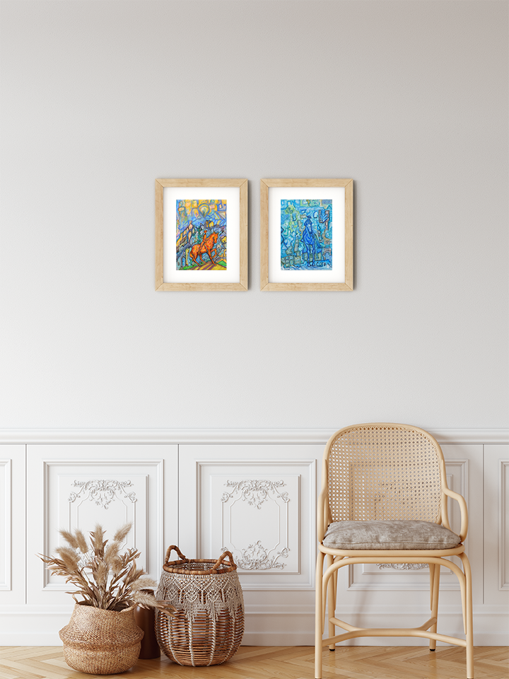 2026 12-Month Art Print Calendar by Deeling