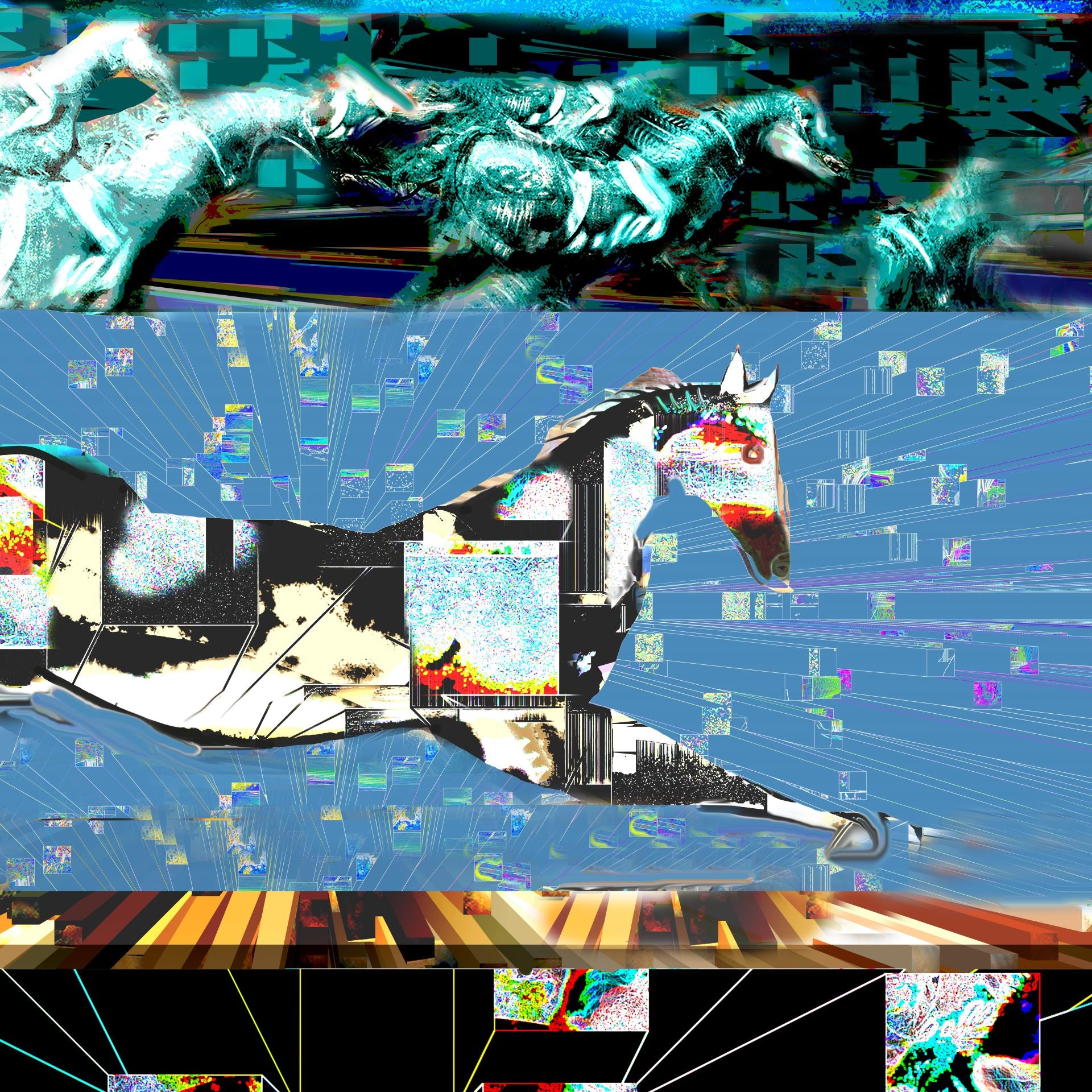 Abstract Gallop, No. 400 by Deeling C. Gregory