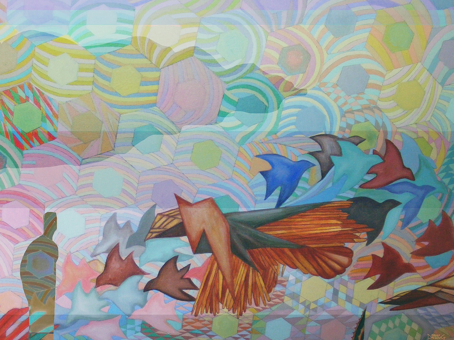Birdwatcher by Deeling C. Gregory