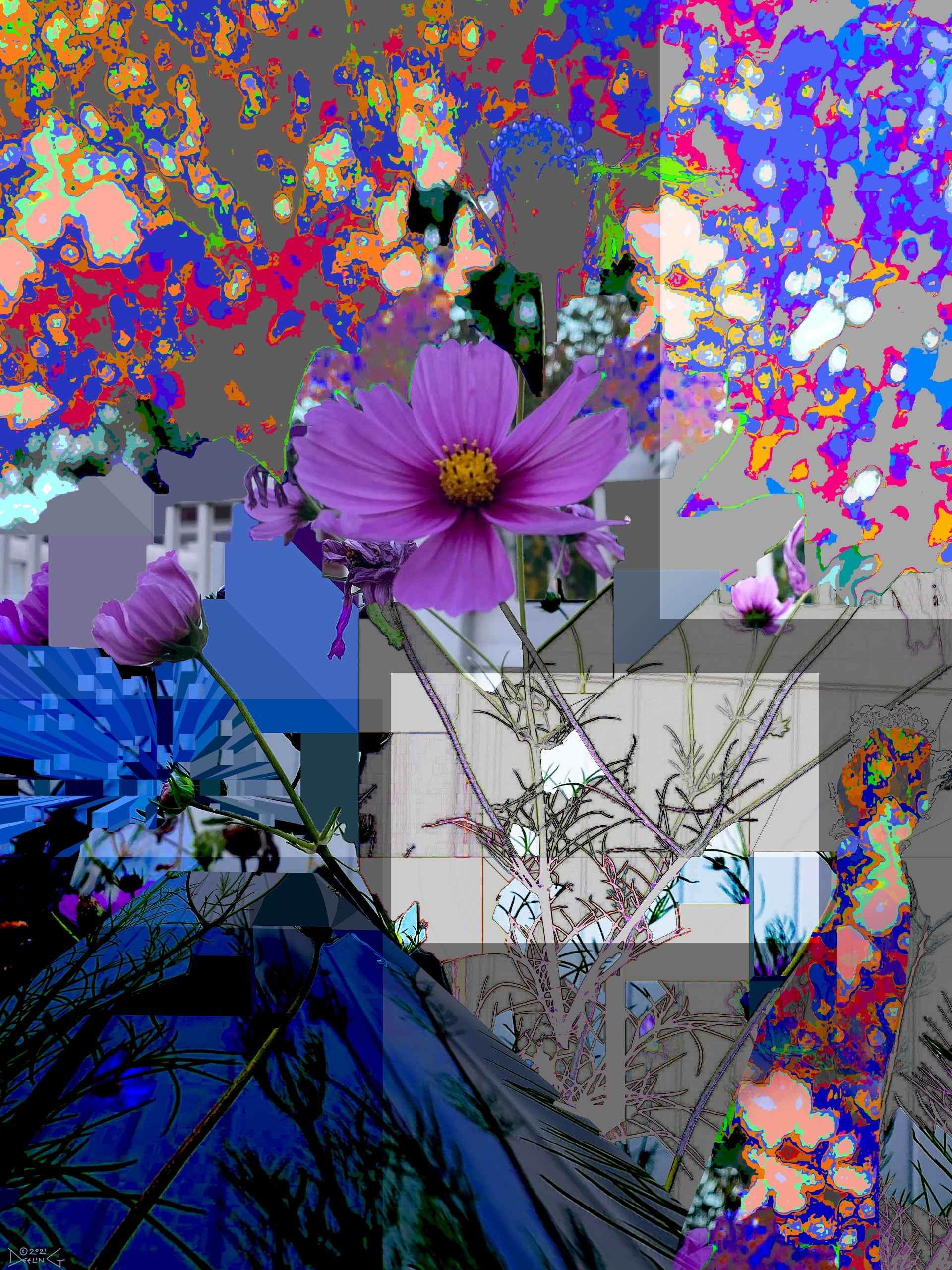 Fall Flower, No. 5 by Deeling C. Gregory