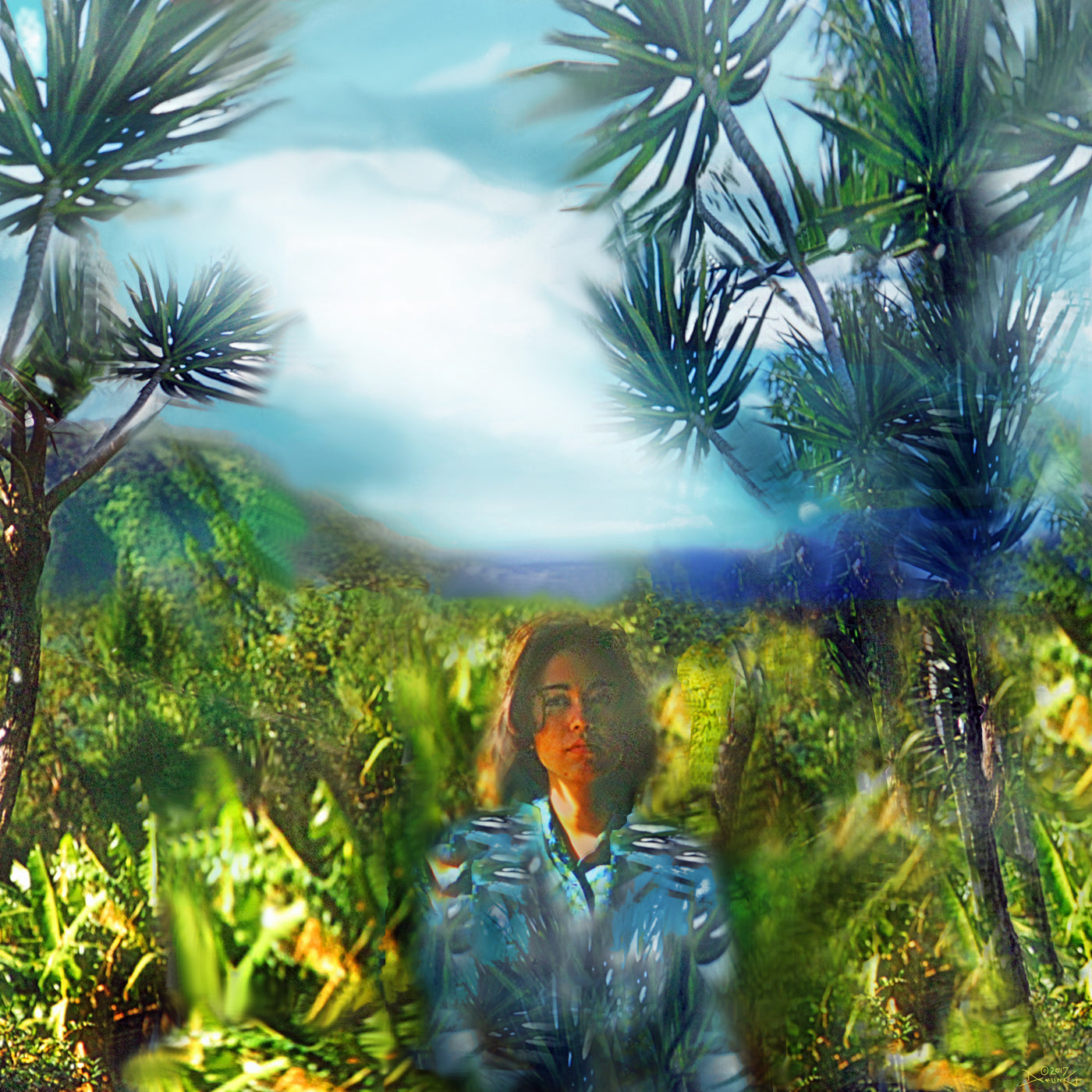 Manoa Memories 6.2 2017 Manoa Valley Girl by Deeling C. Gregory