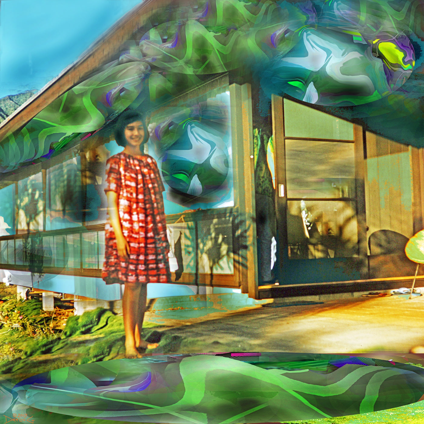 Red Muumuu 2017 by Deeling C. Gregory