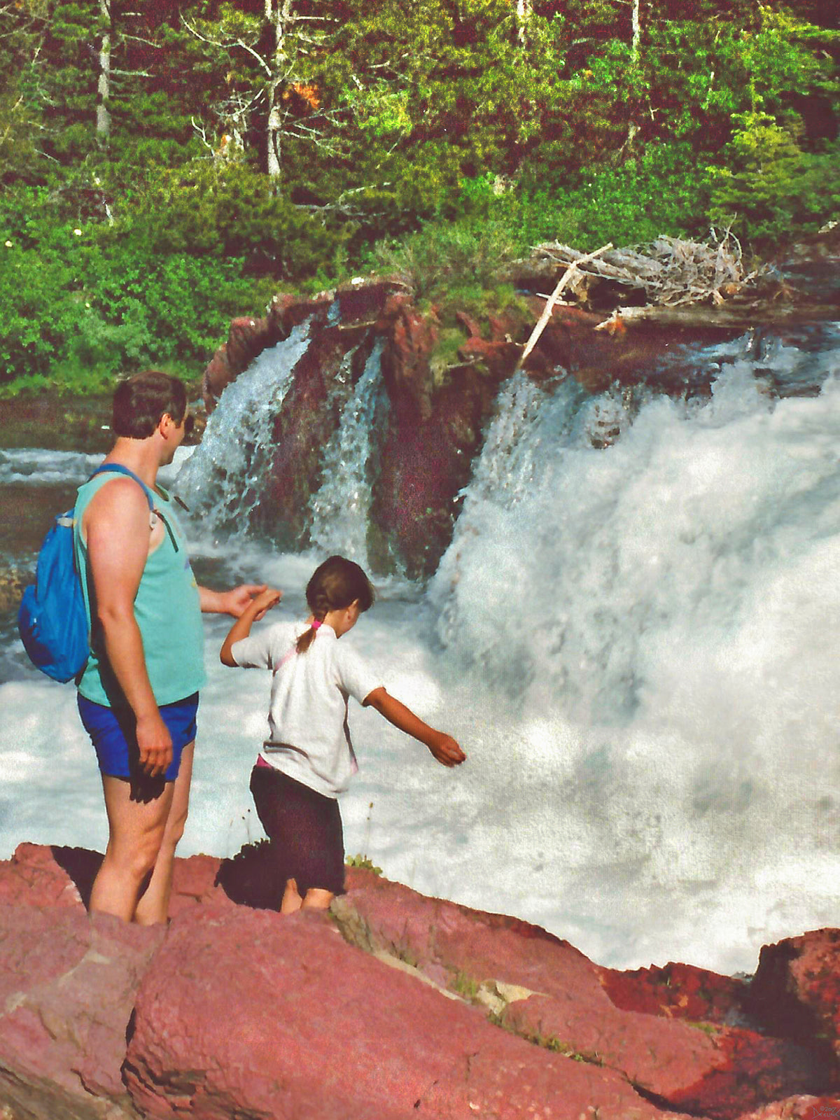 Red Rock Falls 2017 by Deeling C. Gregory