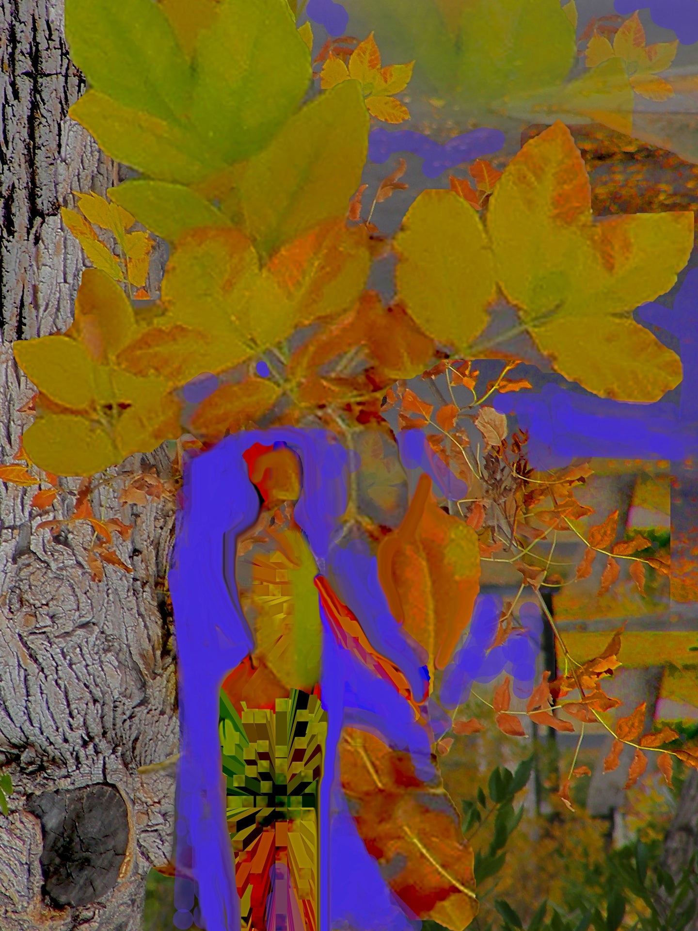 Tree Trunk, No. 5 by Deeling C. Gregory