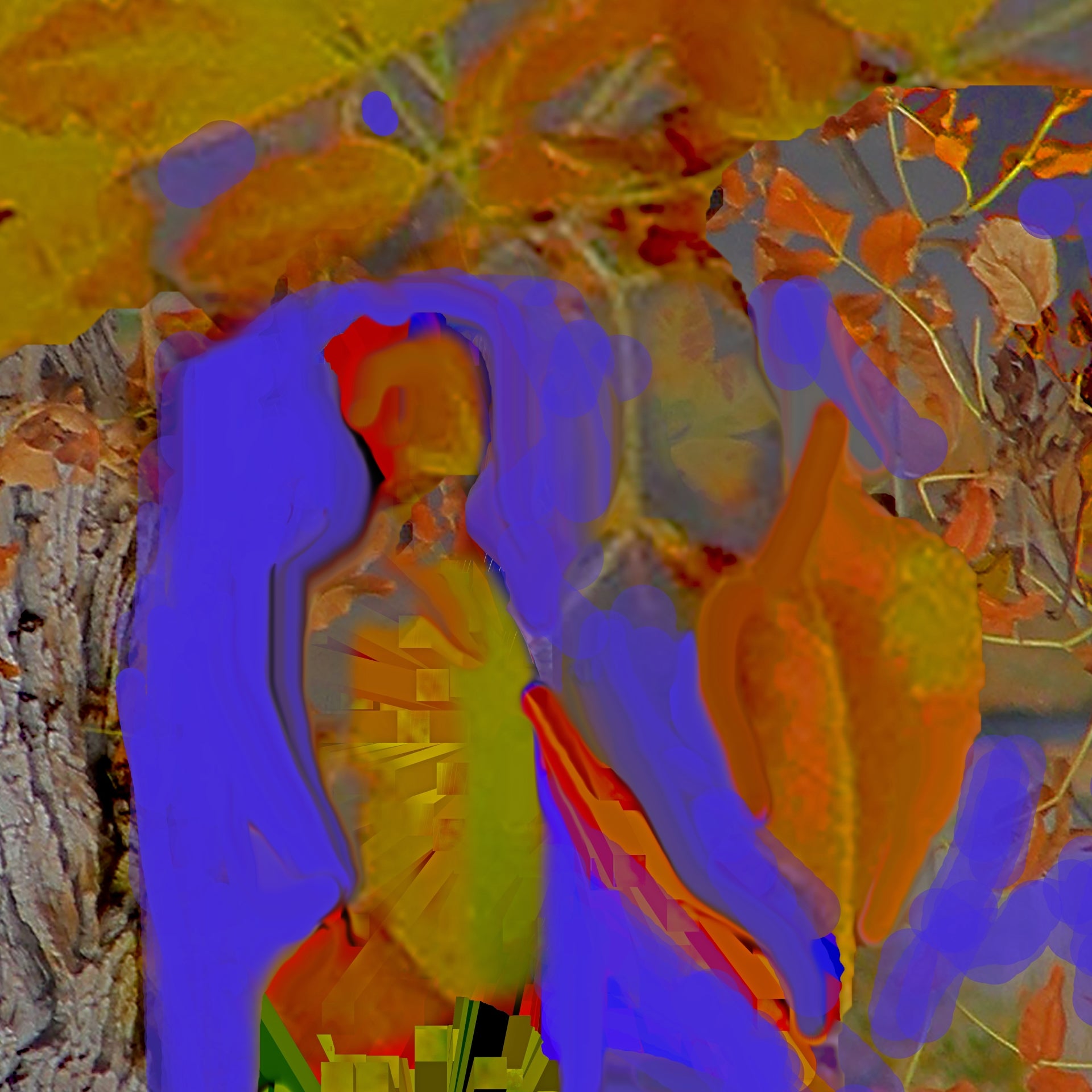 Tree Trunk, No. 5 by Deeling C. Gregory