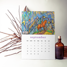 2026 12-Month Art Print Calendar by Deeling