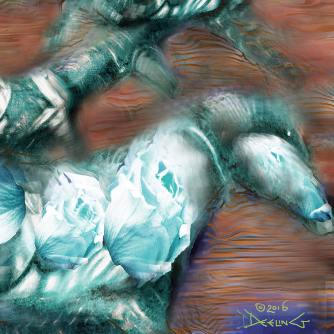 Copper and Blue 2016 by Deeling C. Gregory