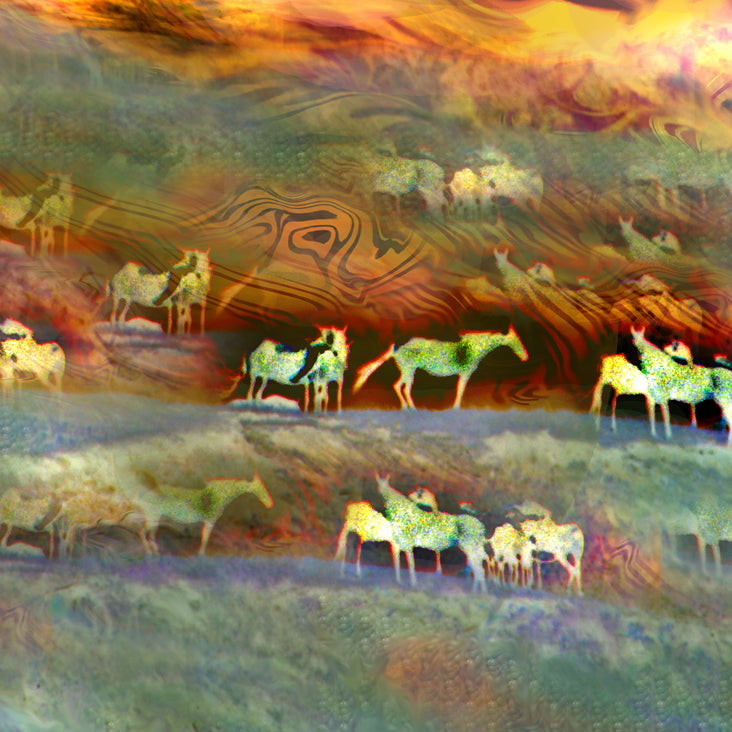 Sunset on Horse Hill 2016 by Deeling C. Gregory