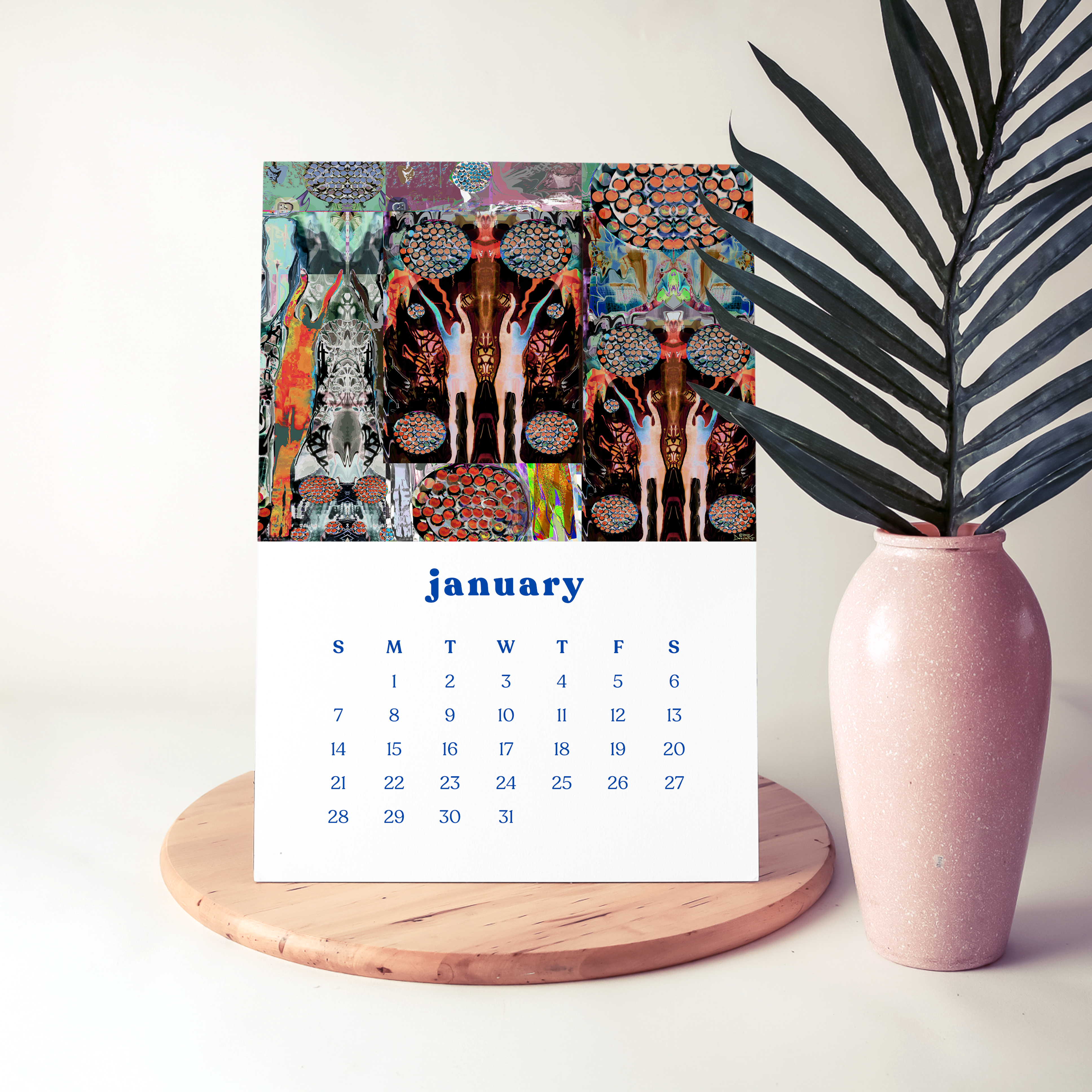 2024 12-Month Art Print Calendar [SOLD OUT!] by Deeling