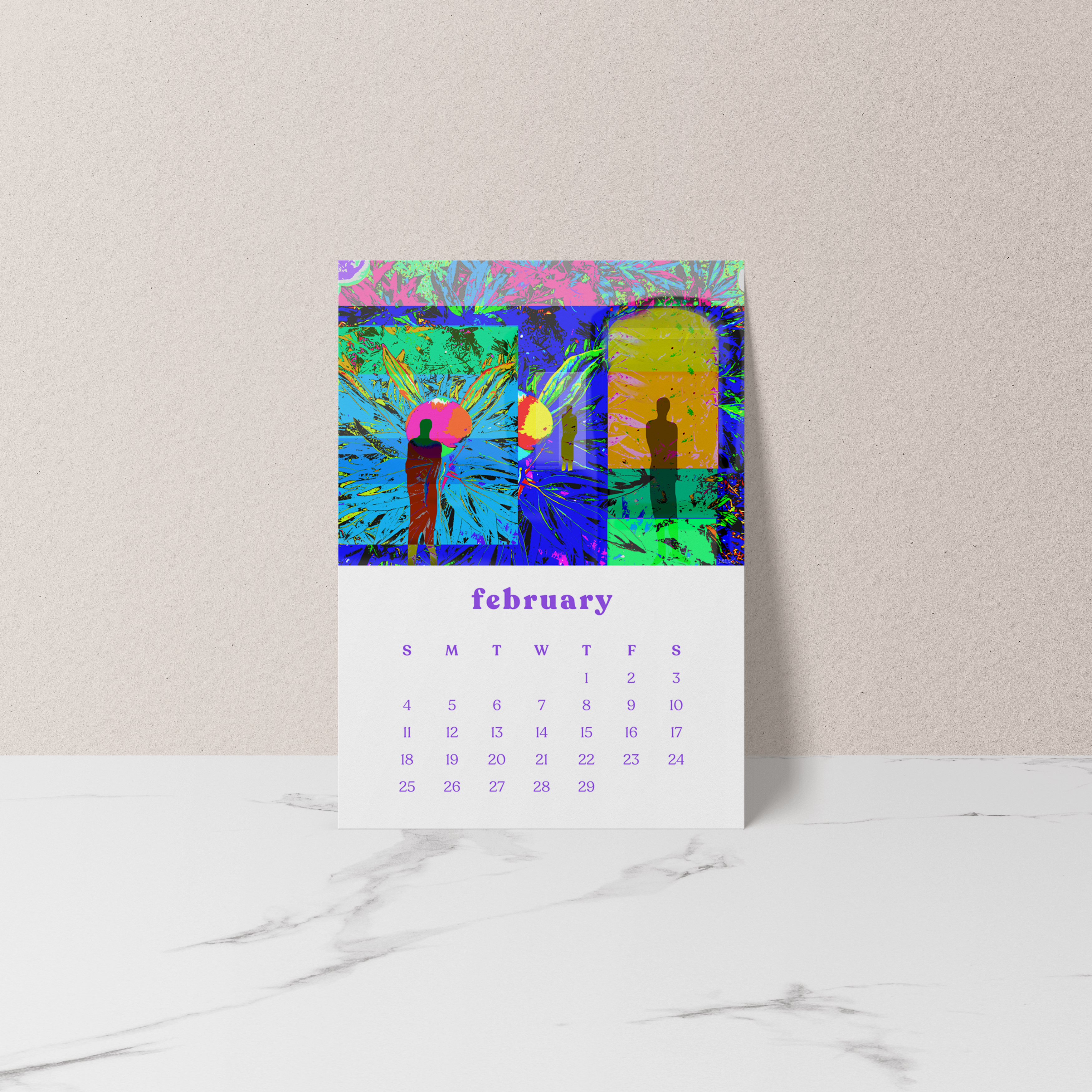 2024 12-Month Art Print Calendar [SOLD OUT!] by Deeling