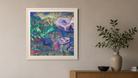 In-room view of Nightlife 5.2 2017, 20 × 20 inch print — Deeling Metric Scene v3