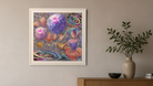 In-room view of Rose Reverie 5.2 2016, 20 × 20 inch print — Deeling Metric Scene v3