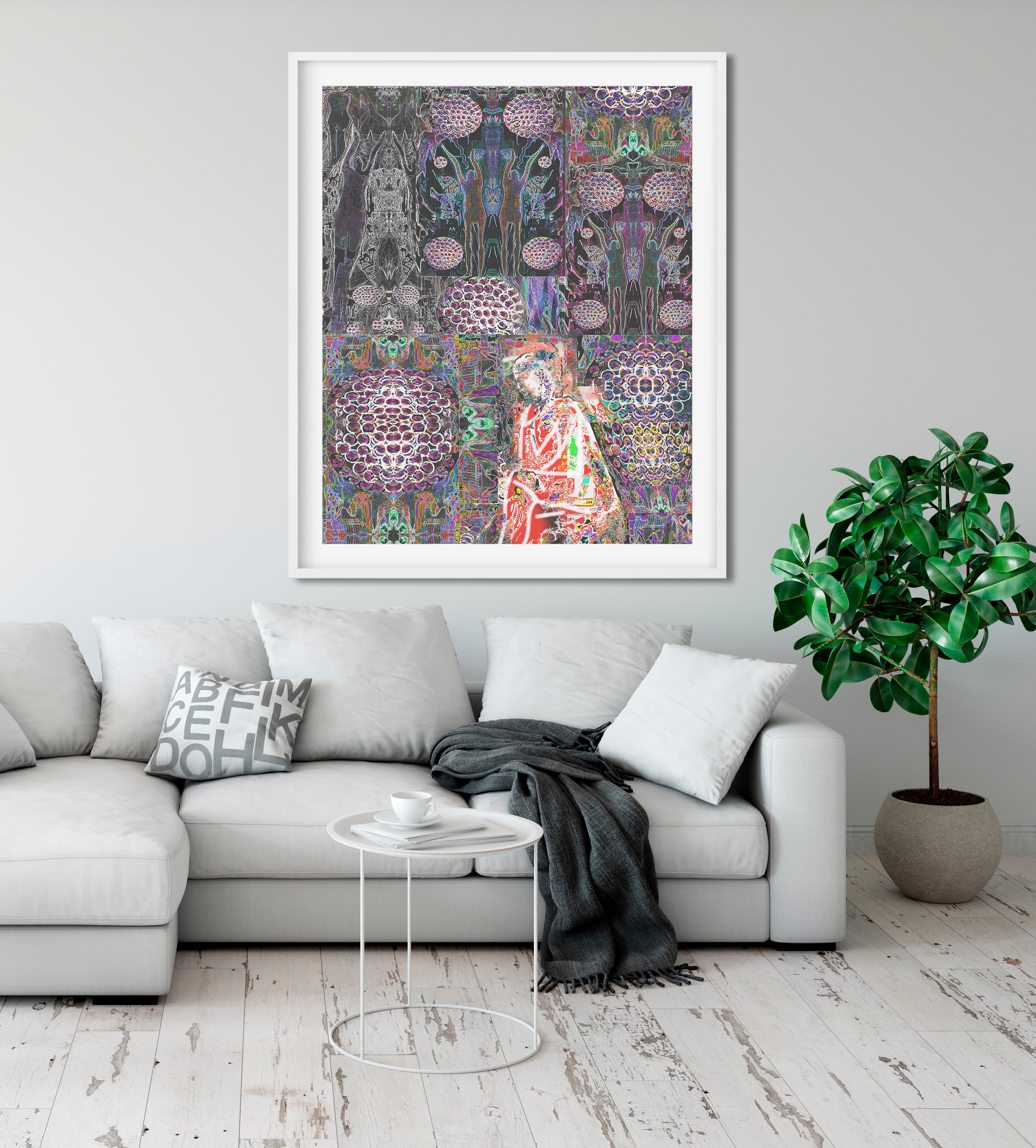Mosaic No. 2 Archival Art Print by Deeling
